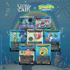 Magic the Gathering Secret Lair x SpongeBob SquarePants: Legends of Bikini Bottom (Foil) - 1 of 4