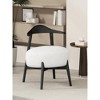 27.5"Accent Chairs,White - 3 of 4