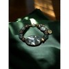 Michelle Marie Boutique's Green Tree Jasper Gemstone Bracelet - Earthy Stone Jewelry - 3 of 4