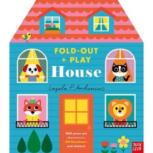 Fold-Out + Play: House - by  Ingela P Arrhenius (Board Book) - 1 of 1