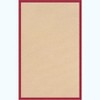 HomeStock Athena Natural & Red 2.6x12, Transitional, Machine Tufted and Hand Finished - 4 of 4