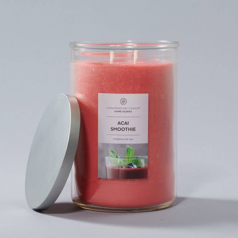 Jar Acai Smoothie Candle Purple - Home Scents, 4 of 6