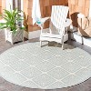 Linden LND132 Power Loomed Indoor/Outdoor Rugs - Safavieh - 2 of 3