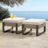 UPTIOT Outdoor Ottoman with Cushion - 3 of 4