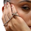 Women's Twisted Finger Ring - Chalice Silver - 4 of 4