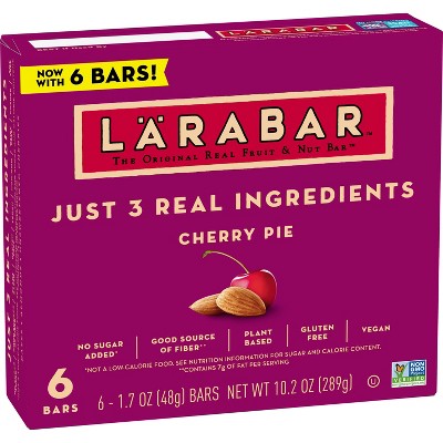 Larabar Cherry Pie Protein Bar - 9.6oz/6ct