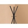 TiramisuBest Black Metal Free - Standing Coat Rack Hall Tree: 74" Tall with 11 Hooks, Ideal for Entryway & Bedroom, Contemporary Modern Design! - 4 of 4
