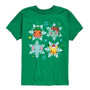 Boys' - Pokémon - Poké Flakes Short Sleeve Graphic T-Shirt - 1 of 4
