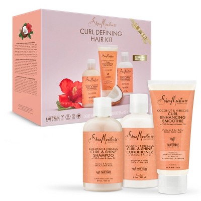 SheaMoisture Curl Defining Hair Gift Pack Set - 3ct