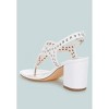 Nerina Studded Genuine Leather Sandals Women - 3 of 4