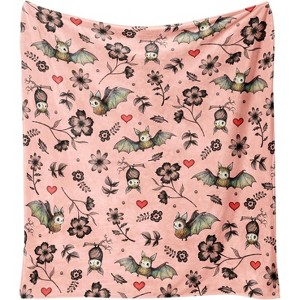 Lomsoe Christmas Throw Blanket, Winter Xmas Holiday Festival Cute Plaid Snowman Santa Gingerbread Blanket for Women Men. - 1 of 4