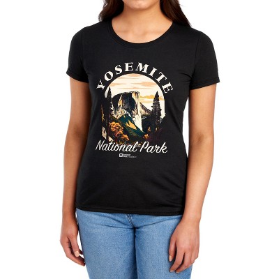 Yosemite National Park Classic Women's T-Shirt Black