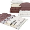 MagicBag™ by Smart Design Flat Jumbo Vacuum Sealed Closet Organizers, Clear, 12 Pack - 4 of 4
