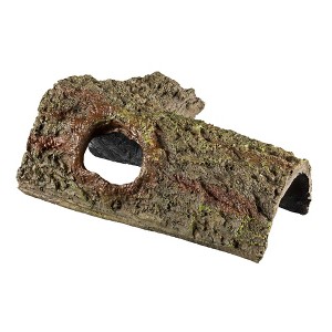 Zilla Reptile Habitat Hideout Bark Bend, Medium, 8 x 3.5 Inches - 1 of 1