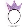 Unique Bargains Crown Sequins Headband for Halloween 1 Pc - 3 of 4