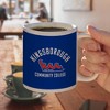 Kingsborough Community College the Wave Logo Ceramic Coffee Mug Novelty Gift Mugs for Coffee Tea and Hot Drinks 11oz White - 4 of 4