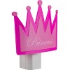 Energizer Princess Crown Light Sensing Night Light: LED Plug-In for Kids', Pink, Electric, All Ages - 2 of 4