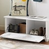 VYNXARIA Modern Classic Hall Tree with Shoe Rack Bench & Coat Hooks - Stylish Entryway Storage - 4 of 4