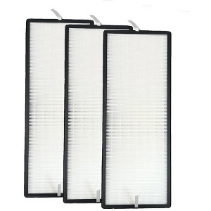 Nispira XL6076UO XL6071 True HEPA Filter Replacement Compatible with Rowenta Intense Pure AIR XL Purifier PU6010, PU6020, PU6081U0, PU6020U2, 3 Pack - 1 of 4