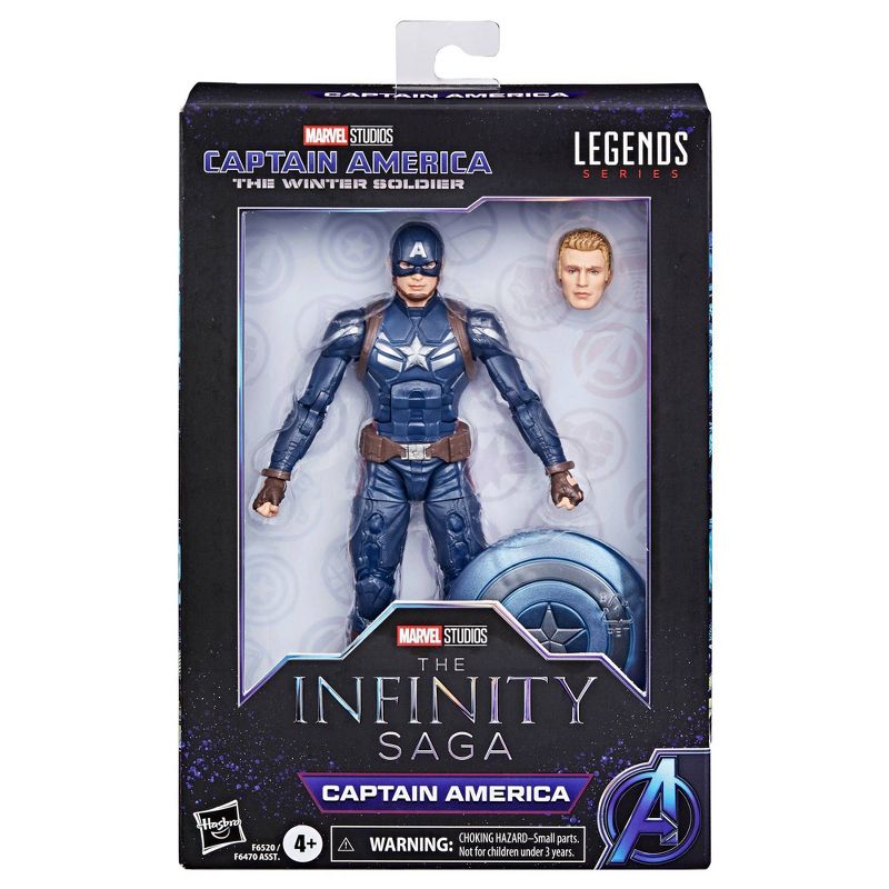 Marvel Legends The Infinity Saga Captain America Action Figure, 3 of 12