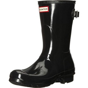 Hunter Women's Original Back Adjustable Gloss Short Rain Boots - 1 of 1