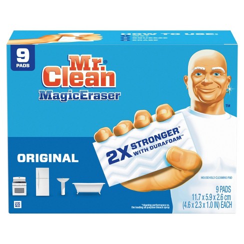 Mr. Clean Original Magic Eraser Cleaning Pads with Durafoam - 9ct - image 1 of 4