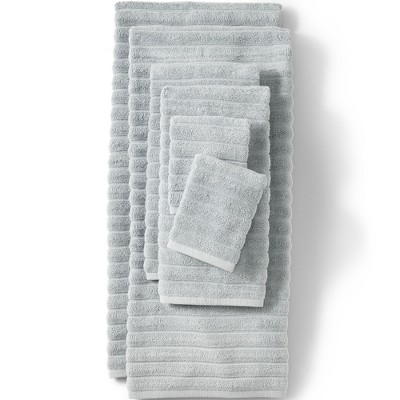 Lands' End Organic Cotton Rib Towel Set