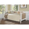 Twin Melanie Upholstered Daybed White Fabric - Hillsdale Furniture - 2 of 4