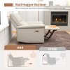 Electric Wall Hugger Recliners Wall Hugger Recliner Chair Small Spaces Wall Away Recliner,Power Recliner Chairrecliner With USB Port-Cuddlewood - 3 of 4