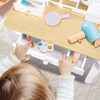 Freniland -Princess Dressing Table for Toddlers with Light-Up Mirror & Stool,Wooden Makeup Table with Storage Drawers - 4 of 4