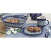 Blue Rose Polish Pottery 174 Zaklady Loaf Baker - 3 of 3