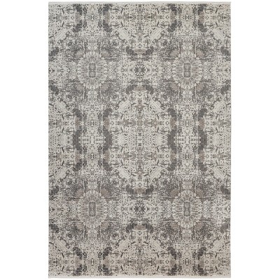 Cadiz Modern Abstract Gray/Ivory/Taupe Area Rug