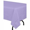 Crown Premium Quality Plastic Tablecloth 54 Inch. x 108 Inch. Rectangle - 6 Pack - 3 of 4