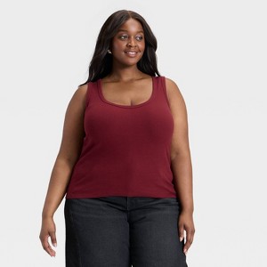 Women's Slim Fit Tank Top - Universal Thread™ - 1 of 3