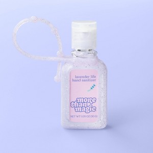 Hand Sanitizer & Carrier - 1.05oz - More Than Magic Lavender Life