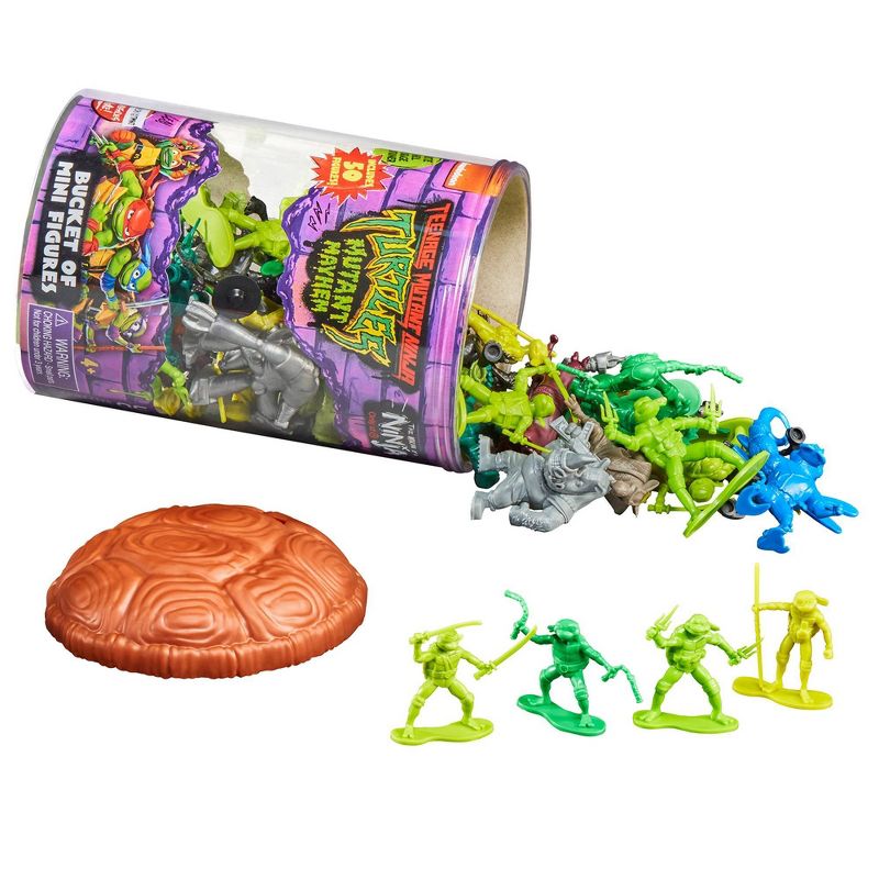 Teenage Mutant Ninja Turtles: Mutant Mayhem Bucket of Mini Figures, 4 of 10