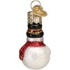 Old World Christmas Blown Glass Mini Ornament for Christmas Tree, Snowman - 3 of 4