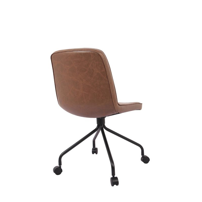 Modern Rolling Office Chair - WOVENBYRD, 6 of 14