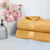 Luxury Cotton Heavyweight Ultra-Plush Bath Sheet Set of 2 by Blue Nile Mills - 2 of 4