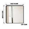 Black Rectangular Bathroom Mirror, Vanity Mirror Dressing Mirror, for Bathroom, Living Room, Bedroom Wall Decor - 3 of 4