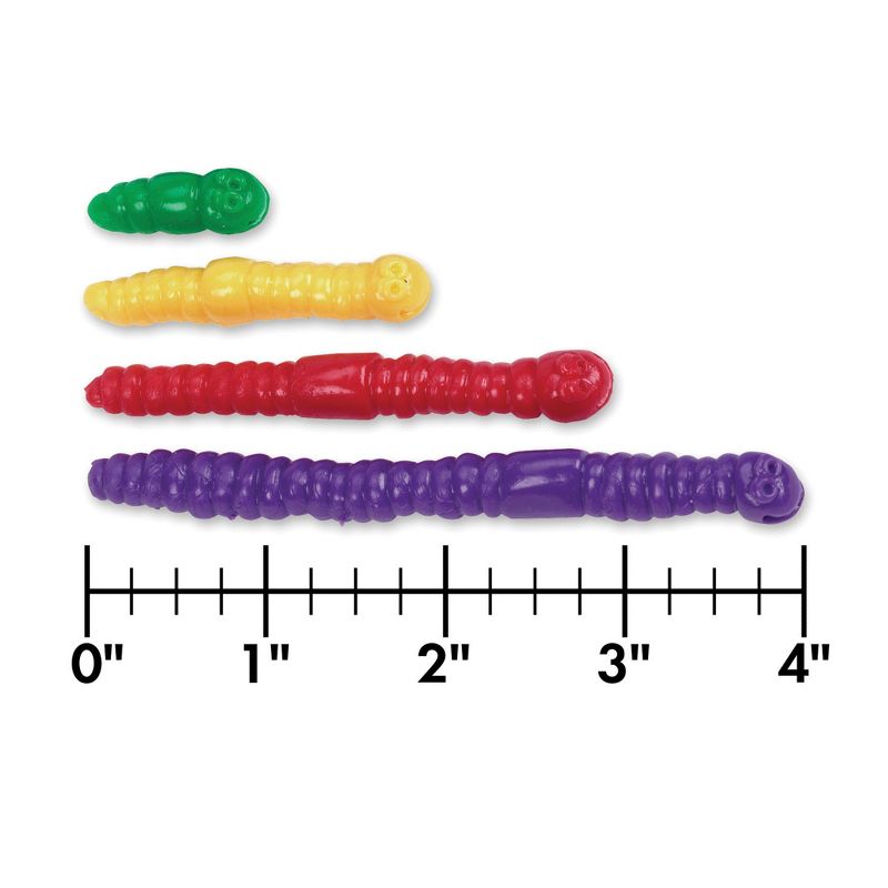 Learning Resources Measuring Worms - 72 Pieces, Ages 3+ Toddler Learning Toys, Counters for Toddlers, 2 of 5