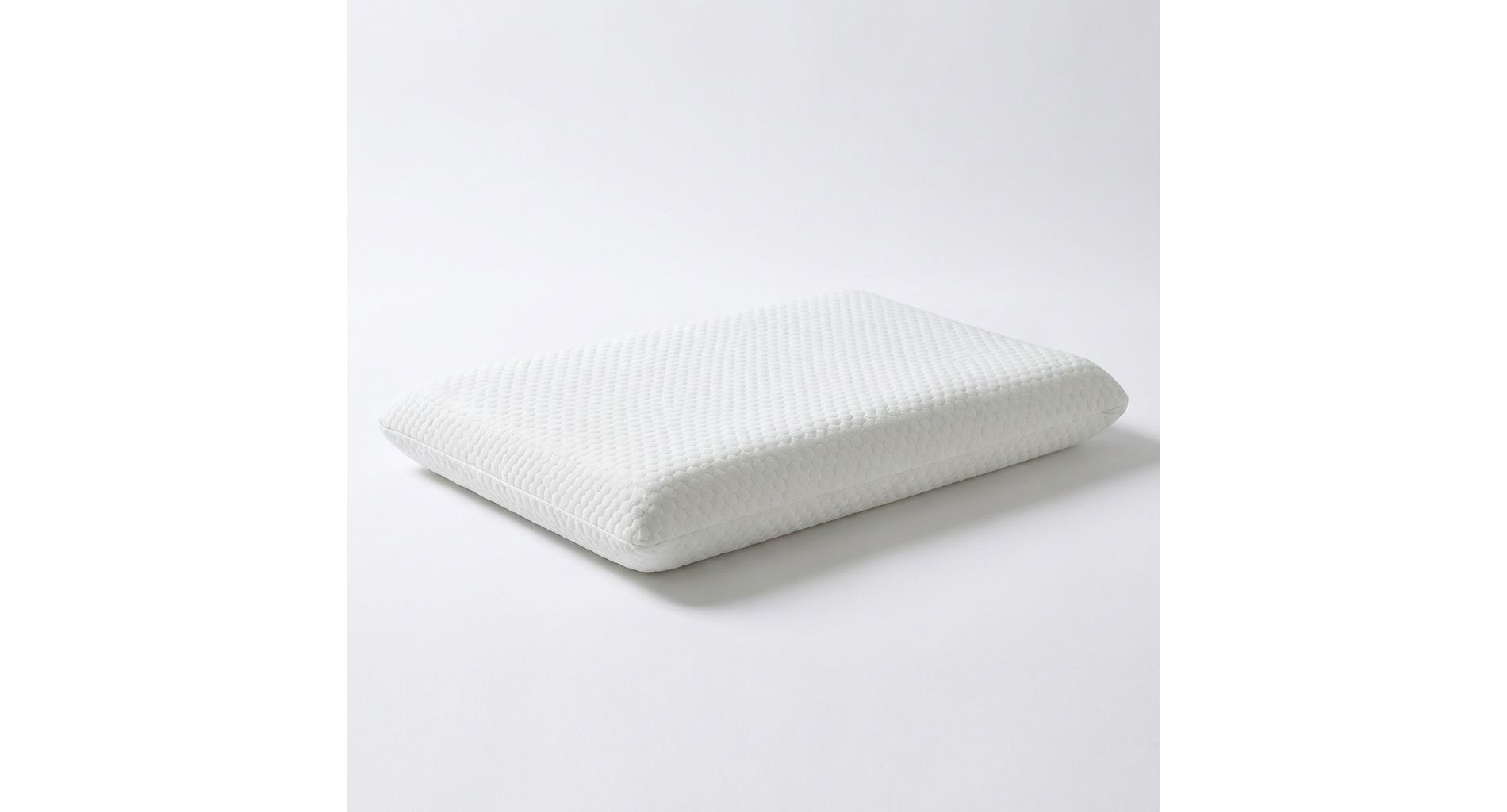 Dyonery Ultra-Thin Memory Foam Pillow, 3.25'' Low-Profile Flat Pillow for Back Sleepers, Pressure Relief, Machine Washable Cover, Standard Size