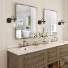 LNC Graces 4.7-in W 1-Lights Black Mason Jar  Glass Farmhouse Vanity Lights - 4 of 4