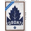 Trends International NHL Toronto Maple Leafs - Logo 25 Framed Wall Poster Prints - 3 of 4