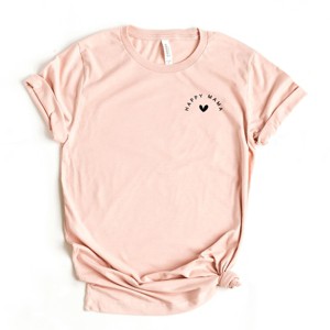 Simply Sage Market Happy Mama Heart Mini Short Sleeve Tee - 1 of 4
