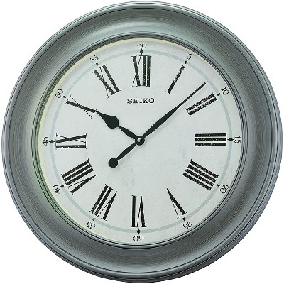 Seiko 22" Noa Wide Frame Wall Clock