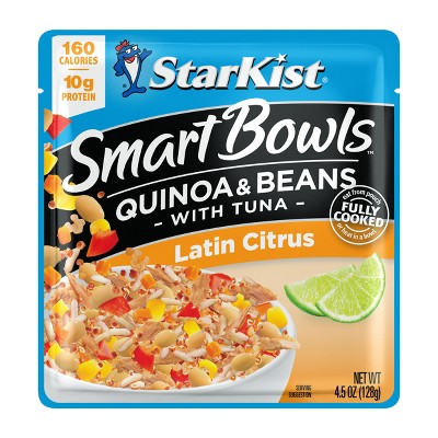 StarKist Smart Bowls Tuna Quinoa & Beans Latin Citrus - 4.5oz