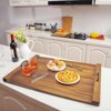 NoodleBoard Stove Cover, Acacia Wood Stove Top Covers Board with Handles for Electric, Gas Stove Top, Tray for Kitchen Counter Space - 4 of 4