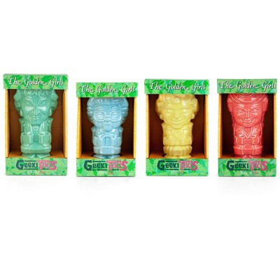 Beeline Creative Geeki Tikis The Golden Girls Ceramic Mugs | Set of 4, image 4 of 7 slides