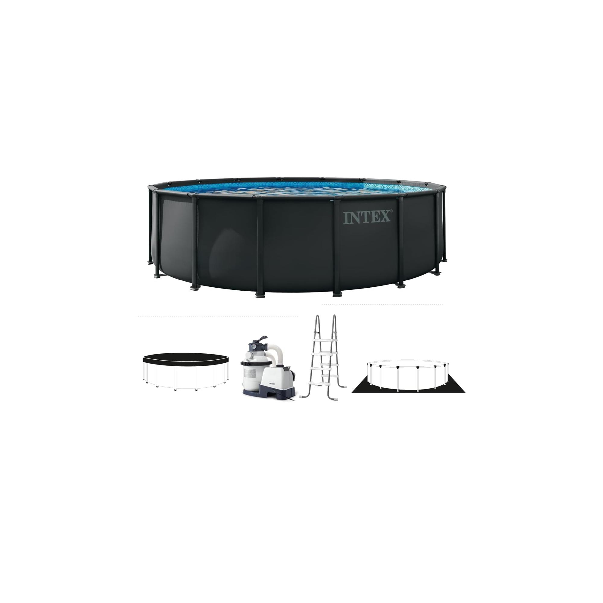 Intex 16ft X 48in Ultra XTR Above Ground Swimming Pool Set with Sand Filter Pump